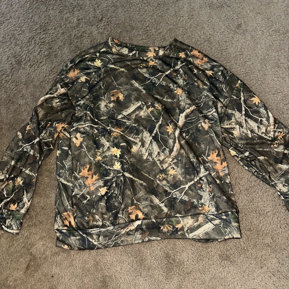 Camouflage Long Sleeve Shirt